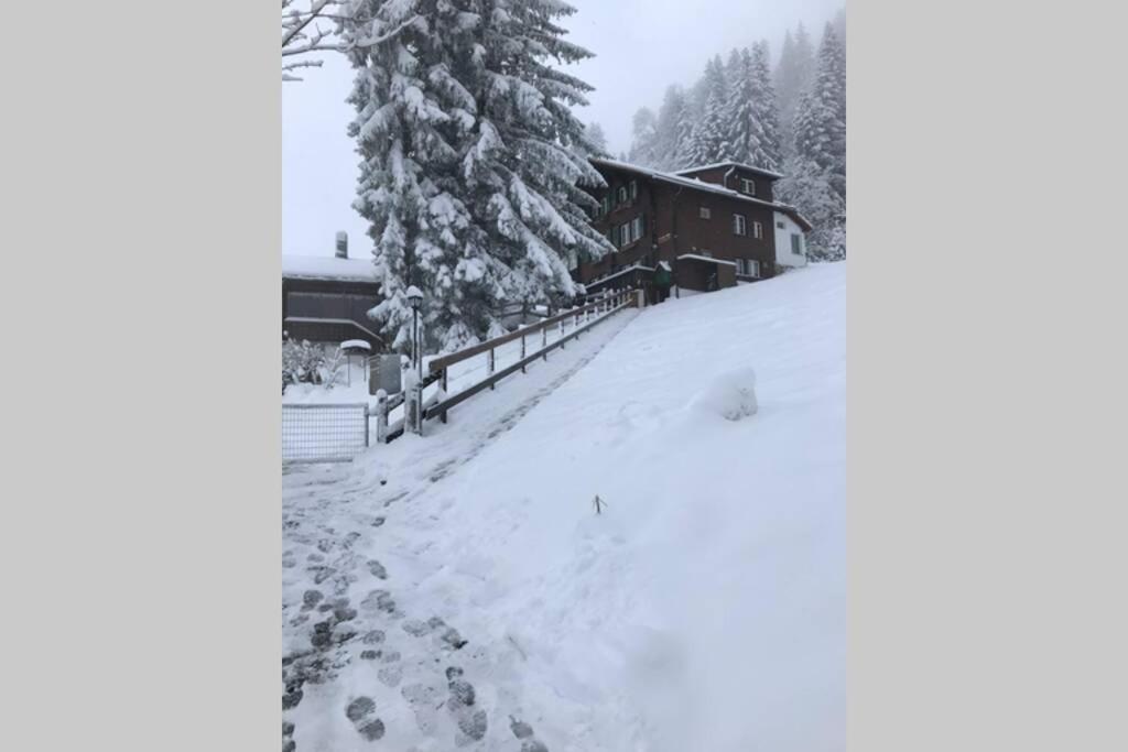 Chalet Sonnenheim mit atemberaubender Aussicht Adelboden Exterior foto
